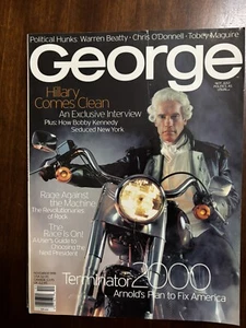 GEORGE Magazine (November 1999) Arnold Schwarzenegger - Terminator 2000 - Picture 1 of 1