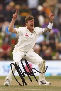 AUSTRALIA: FOTO DE ACCIÓN DE PRUEBA FIRMADA POR JAMES PATTINSON 6x4 + certificado de autenticidad - Imagen 1 de 1