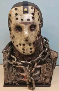 Jason Voorhees Friday the 13th Lifesize bust custom scale 1:1 - Picture 1 of 6