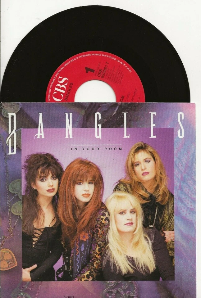 BANGLES IN YOUR ROOM RARE 7 INCH 1988 SINGLE FROM NETHERLANDS, MINT - Image 1 of 1