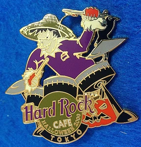 TOKYO HALLOWEEN 2000 SCARY MONSTER DRUMMER DRUMKIT PUMPKIN Hard Rock Cafe PIN LE - Bild 1 von 1