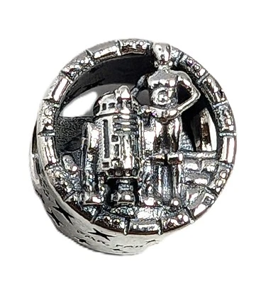 Auténtico Dije Pandora, Star Wars C3PO y R2D2, #799245C00 Foto 1 de 4