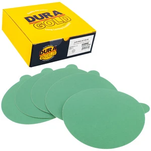 6" Green Film PSA Discs DA Sander Sandpaper Roll Sanding, 150 Grit, 25 Sheets - Picture 1 of 5
