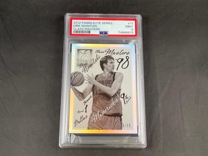 2012-13 PANINI ELITE SERIES DIRK NOWITZKI CLASS MASTERS 3/99 MAVERICKS PSA 9 MT