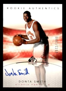 2004-05 SP Authentic #154 Donta Smith Hawks Rookie #/1499 - Picture 1 of 2