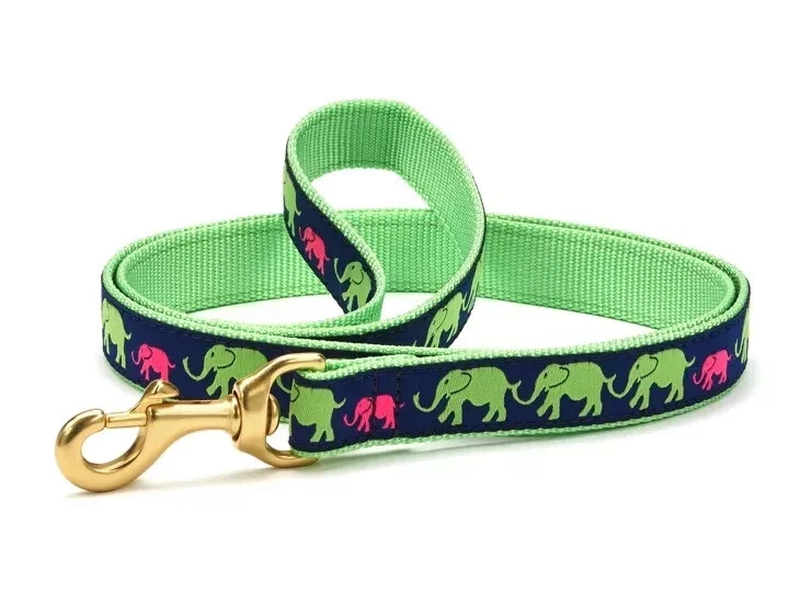 Up Country Dog Leash, Leader Of The Pach,  Made In USA 4 Foot Lead 5/8" narrow - Image 1 of 1