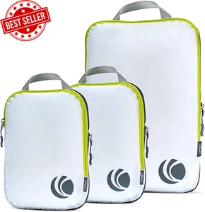 Compression Packing Cubes for Travel-Expandable Luggage Organizer Set Pack More - Picture 1 of 12