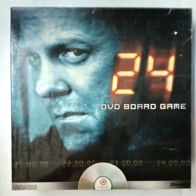 24 Jack Bauer & AMAZING RACE DVD Board Games TV  FACTORY SEALED - Image 1 of 2