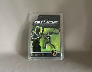 G.I. Joe The Rise Of Cobra “Snake Eyes” Figurine Keychain~Age 5+, New In Package - Picture 1 of 9