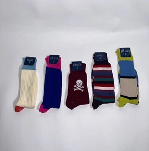 Corgi Herren Socken Gestrickt Grob Baumwolle Klassisch Hergestellt in Wales Designer Freizeit - Bild 1 von 21