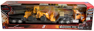New Bright Long Haul Trucker 1/32 Kenworth W 900 with Front End Loader