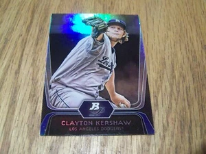 CLAYTON KERSHAW 2012 BOWMAN PLATNIUM   BASEBALL CARD     # 55 - Picture 1 of 1