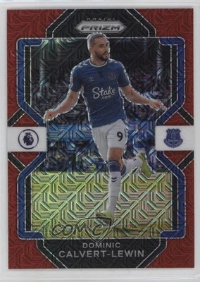 2022 Panini Chronicles Base Premier League Red Mojo Prizm Dominic Calvert-Lewin - Image 1 of 2
