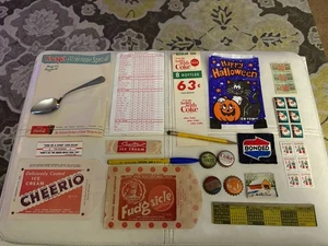 VINTAGE 1950s-70s ADVERTISING LOT KRESGE COKE BURGER CHEF FUDGSICLE LIMA OHIO - Picture 1 of 13