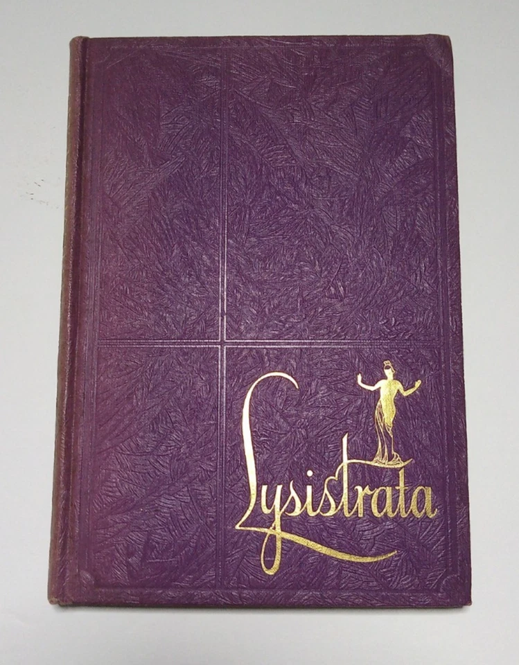 Aristophanes Lysistrata Hard Cover Pure Rag Paper Limited Edition 466 Of 750 - Image 1 of 4