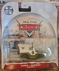 Disney Pixar Cars 1:55 Sarge Winter Diecast - Bild 1 von 3