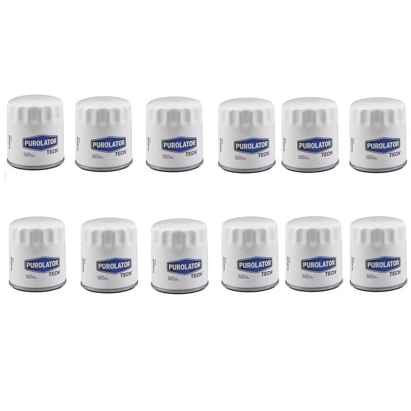 Масляный фильтр двигателя Purolator 12 шт. для 2001 Suzuki Grand Vitara 2.7 Q34CV - Изображение 1 из 1