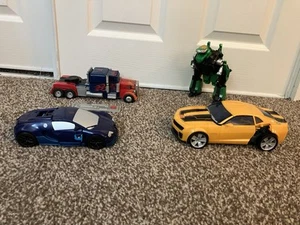 Transformers Movie Bumblebee, Optimus Prime Animated Grimlock -Damaged Lot- - Bild 1 von 8