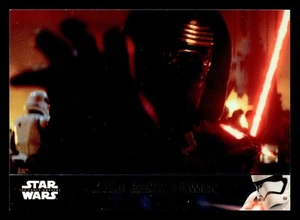Kylo Ren's Power 2016 Topps Star Wars The Force Awakens Series 2 #7 - Picture 1 of 2