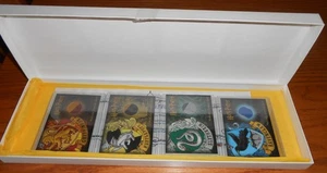 Harry Potter Sorcerer's Stone Costume SDCC1-SDCC4 Hogwarts House Tie Card Set - Picture 1 of 14
