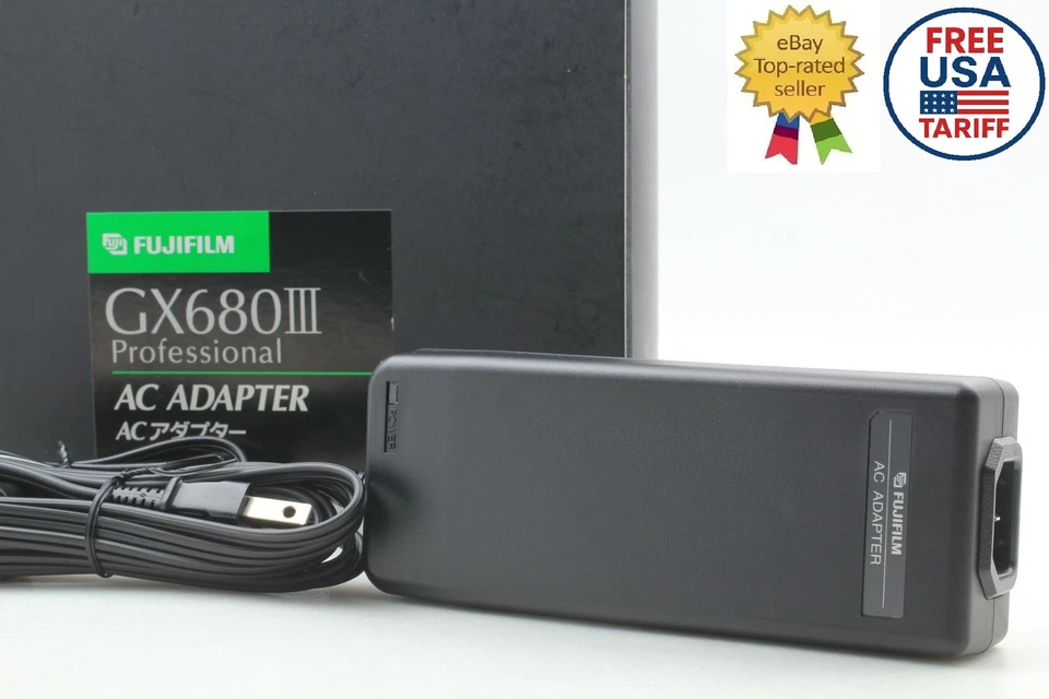 RARO [Caja sin usar] Adaptador de CA Fuji Fujifilm para GX680 III Profesional de JAPÓN Foto 1 de 4