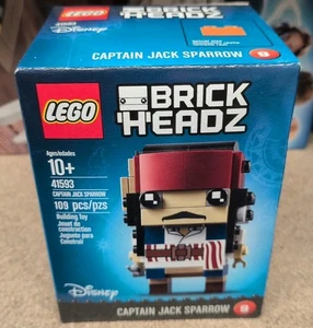 LEGO BRICKHEADZ: Captain Jack Sparrow (41593) Retired New Sealed Fast Shipping - Bild 1 von 4