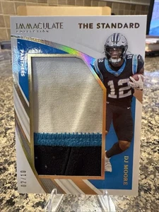2021 Immaculate Collection Standard Jerseys #33 D.J. Moore /10 ISJ-DM - Picture 1 of 6