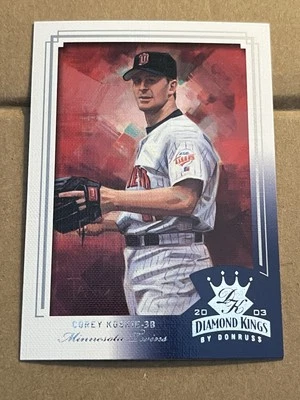 2003 DONRUSS DIAMOND KINGS - CROWNING MOMENT- COREY KOSKIE TWINS #35 - Image 1 of 2
