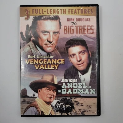 3 Full-Length Features - Big Trees, Vengeance Vally, Angel and the badman - Image 1 of 4
