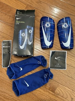 Espinilleras Nike Mercurial Lite Chelsea Football Club adulto competitivas grandes Foto 1 de 4