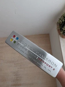 SCOTTY CAMERON STUDIO STYLE NEWPORT 2 34in Putter RH With H/C F/S - Picture 1 of 16