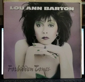 LP - LOU ANN BARTON  “FORBIDDEN TONES” 1986 W/JIMMIE VAUGHAN+ 1st PRESS NM U.S.A - Picture 1 of 10