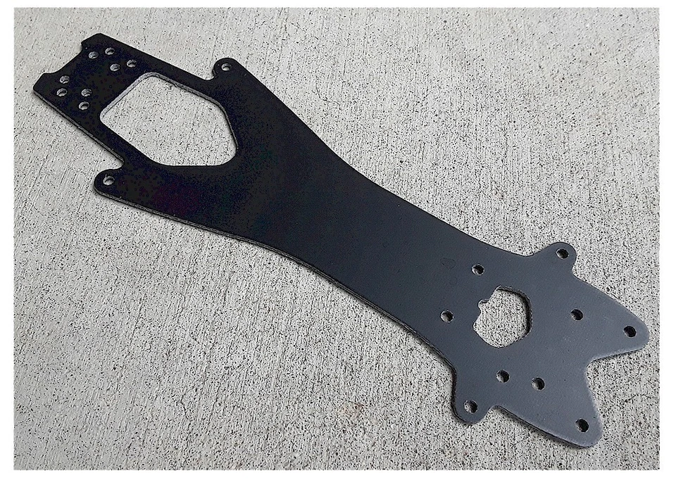 Vintage RC Car HPI 72332 Chassis Micro RS4 New from parted out kit unused - Image 1 of 1