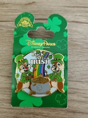Disney Pin  Chip & Dale Luck O’The Irish   - Image 1 of 2