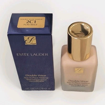 ESTĒE LAUDER Double Wear Stay In Place Makeup - 2C1 PURE BEIGE - 1oz / 30ml- NIB - Image 1 of 4