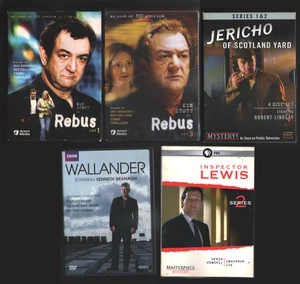 BBC DVD LOT-WALLANDER, REBUS, JERICHO OF SCOTLAND YARD, INSPECTOR LEWIS++ - Imagen 1 de 2