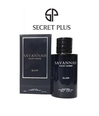 Savannah Pour Homme SecretPlus 3.4 floz EauDeParfum vaporizador - spray natural  - Imagem 1 de 3