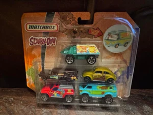 Matchbox Collectibles Scooby Doo Shaggy 5 Cars Brand New Sealed Rare - Picture 1 of 3