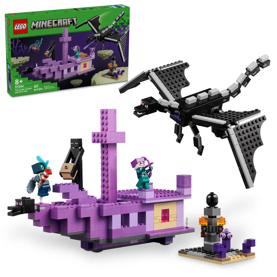 LEGO Minecraft: The Ender Dragon and End Ship (21264)