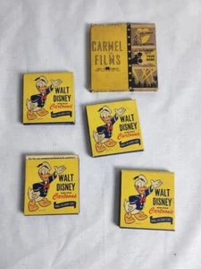 Walt Disney Mickey & Donald Cartoon Carmel Charlie Chaplin 8mm Five (5) Film Lot - Picture 1 of 2