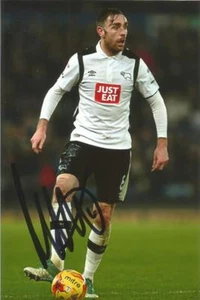 DERBY: RICHARD KEOGH SIGNED 6x4 ACTION PHOTO + COA - Bild 1 von 1