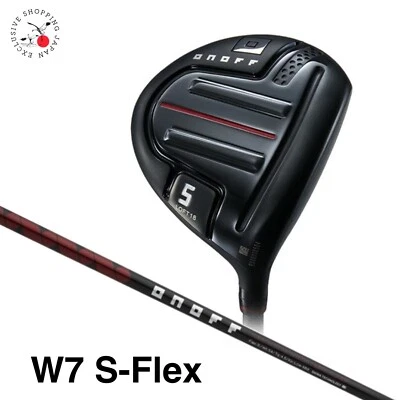 ONOFF Golf Arms AKA Fairway Wood W7 S-Flex SMOOTH KICK MP-524F Carbon Shaft PSL - Image 1 of 4