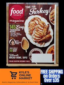 Food Network NOV 2016 Time For Turkey! 145 Easy Thanksgiving Recipes w/ Booklet - Bild 1 von 23