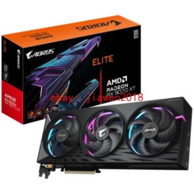 Gigabyte AORUS RX 9070 XT RX9070XT 16GB GDDR6 Graphics card - Image 1 of 4