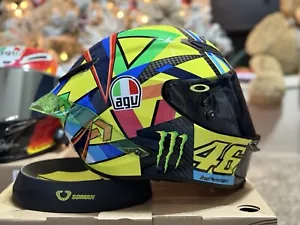 Motorcycle Helmet Pista GPRR Style MotoGP Rossi 46 Soleluna 2016 Medium 57/58 cm - Bild 1 von 23