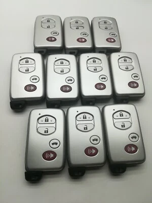 10*Key Shell  for 2007 2008 2009 2010 2011 TOYOTA AVALON CAMRY VENZA HYQ14AAB - Imagem 1 de 2