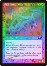Hunting Drake FOIL Planeshift HEAVILY PLD Blue Common MAGIC MTG CARD ABUGames