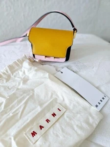 Marni Saffiano Leather Trunk mini corssbody bag - Bild 1 von 7