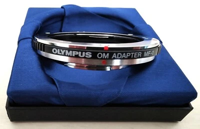 Objektivadapter Olympus OM FOURTHIRDS MF-1  OM -  FT  Top Zustand - Bild 1 von 3