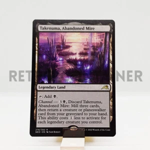 MTG Magic NEO Kamigawa Neon Dinasty - 1x EN NM 278 Takenuma Abandoned Mire - Bild 1 von 1